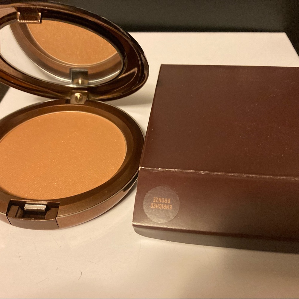 Mac Sunshrine Bronzer Enriched Bronze Belle Azure Rare NIB powder